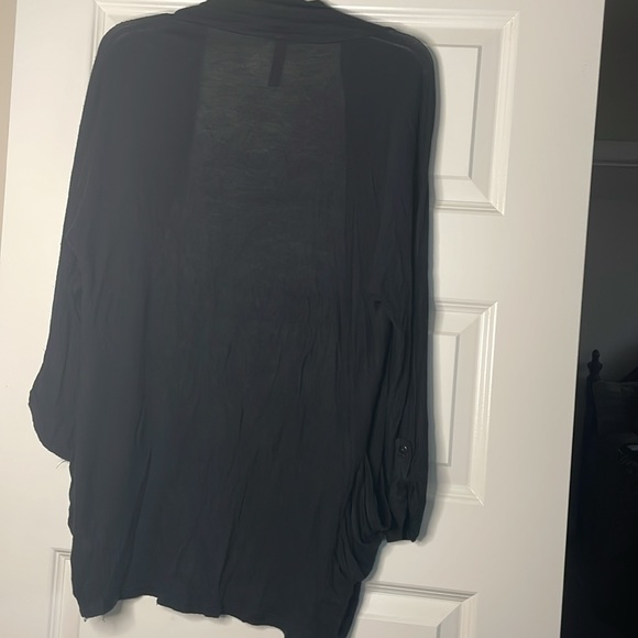 SPLASH THIN CARDIGAN W/ POCKETS - Picture 5 of 6